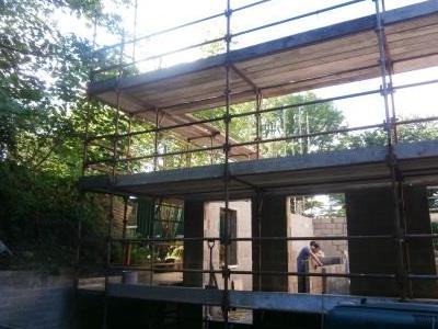 Scaffold for extension